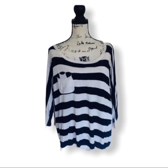 LF Milau SZ S oversized striped sweater - Picture 2 of 3